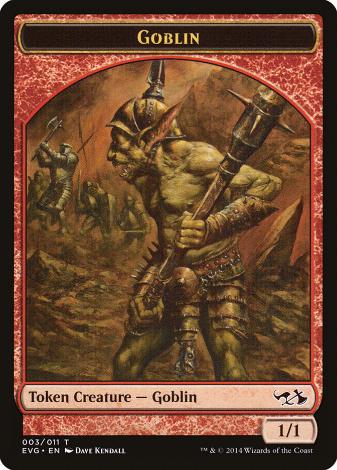 Goblin Token (Elves vs. Goblins) [Duel Decks Anthology Tokens] | Gaming Infinity