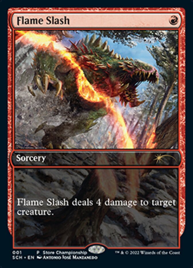 Flame Slash (Extended Art) [Store Championships 2022] | Gaming Infinity