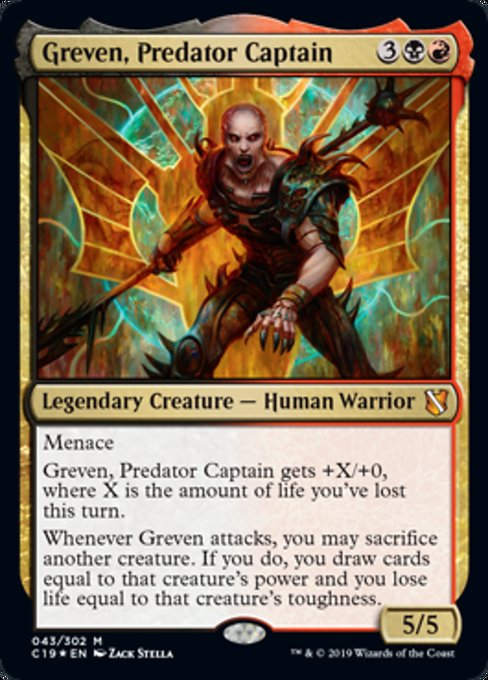 Greven, Predator Captain [Commander 2019] | Gaming Infinity