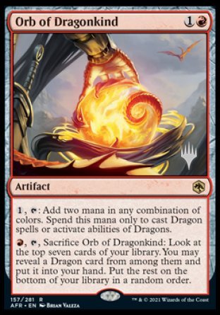 Orb of Dragonkind (Promo Pack) [Dungeons & Dragons: Adventures in the Forgotten Realms Promos] | Gaming Infinity