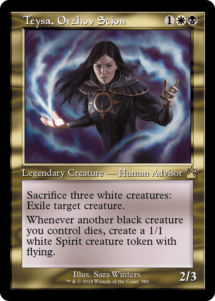 Teysa, Orzhov Scion (Retro Frame) [Ravnica Remastered] | Gaming Infinity