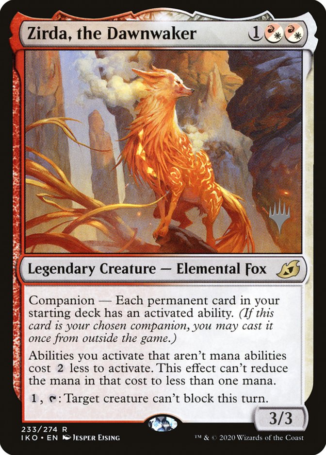 Zirda, the Dawnwaker (Promo Pack) [Ikoria: Lair of Behemoths Promos] | Gaming Infinity