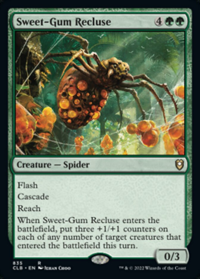 Sweet-Gum Recluse [Commander Legends: Battle for Baldur's Gate] | Gaming Infinity