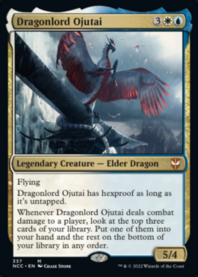 Dragonlord Ojutai [Streets of New Capenna Commander] | Gaming Infinity