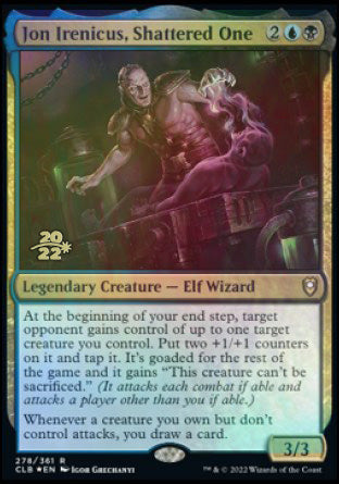 Jon Irenicus, Shattered One [Commander Legends: Battle for Baldur's Gate Prerelease Promos] | Gaming Infinity
