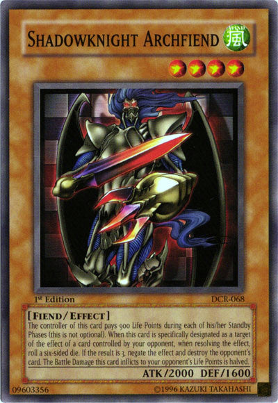 Shadowknight Archfiend [DCR-068] Common | Gaming Infinity