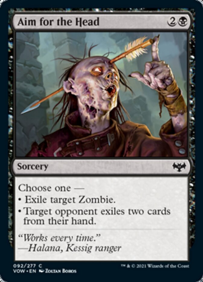 Aim for the Head [Innistrad: Crimson Vow] | Gaming Infinity