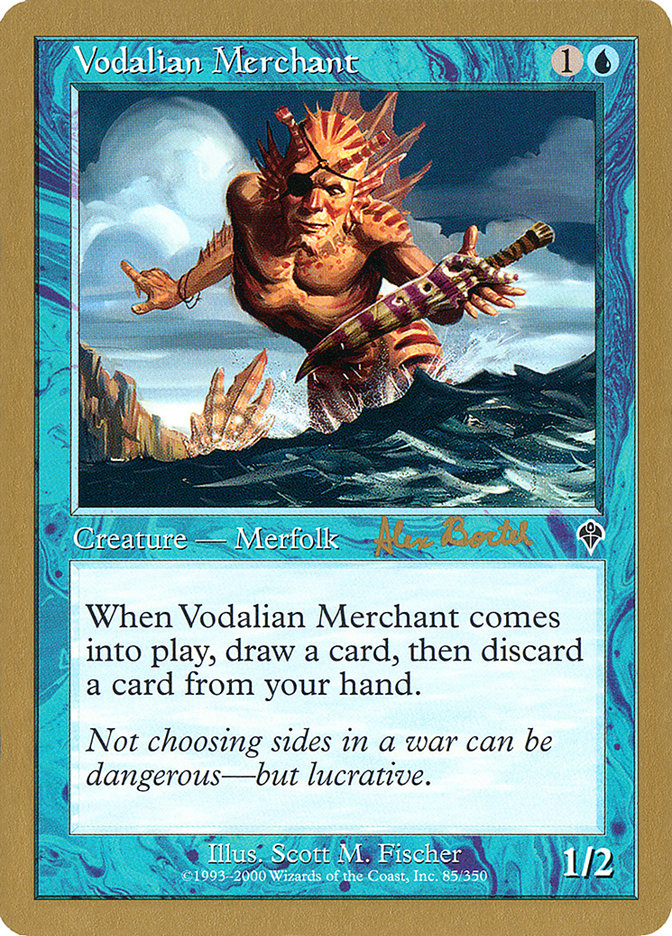 Vodalian Merchant (Alex Borteh) [World Championship Decks 2001] | Gaming Infinity