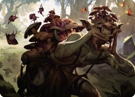 Sprouting Goblin Art Card [Dominaria United Art Series] | Gaming Infinity
