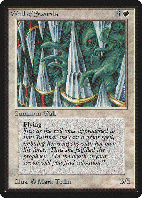 Wall of Swords [Limited Edition Beta] | Gaming Infinity