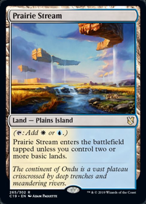 Prairie Stream [Commander 2019] | Gaming Infinity