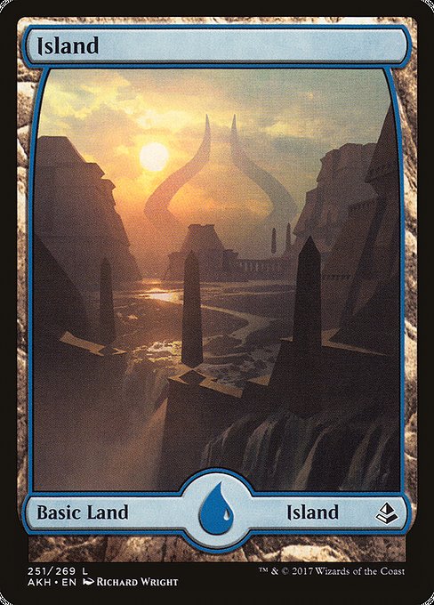 Island (251) - Full Art [Amonkhet] | Gaming Infinity