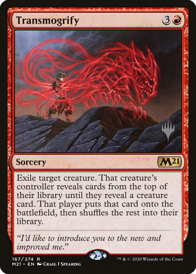 Transmogrify (Promo Pack) [Core Set 2021 Promos] | Gaming Infinity