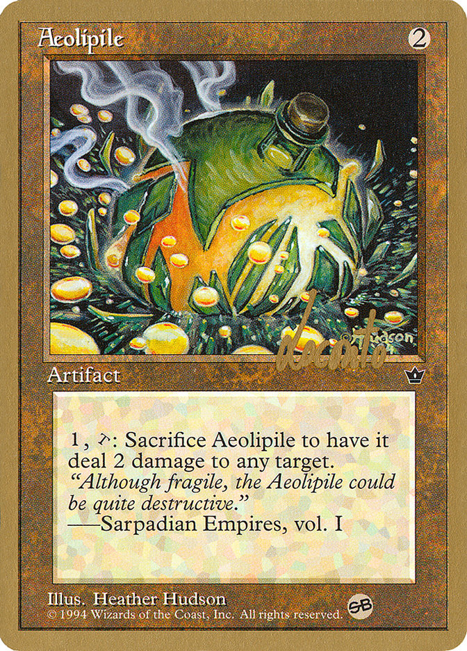 Aeolipile (Michael Loconto) (SB) [Pro Tour Collector Set] | Gaming Infinity