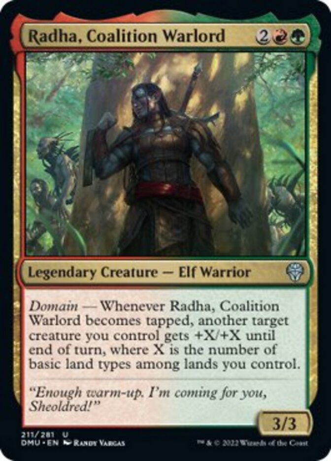 Radha, Coalition Warlord [Dominaria United] | Gaming Infinity