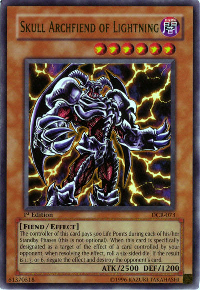 Skull Archfiend of Lightning [DCR-073] Ultra Rare | Gaming Infinity