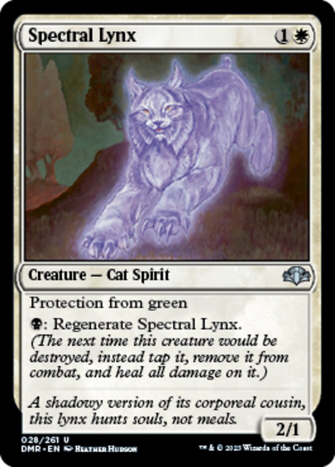 Spectral Lynx [Dominaria Remastered] | Gaming Infinity