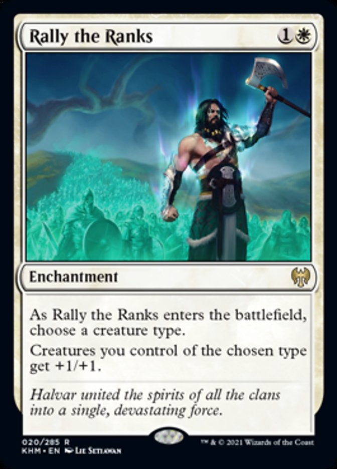 Rally the Ranks [Kaldheim] | Gaming Infinity