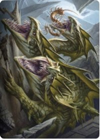 Grakmaw, Skyclave Ravager Art Card [Zendikar Rising Art Series] | Gaming Infinity