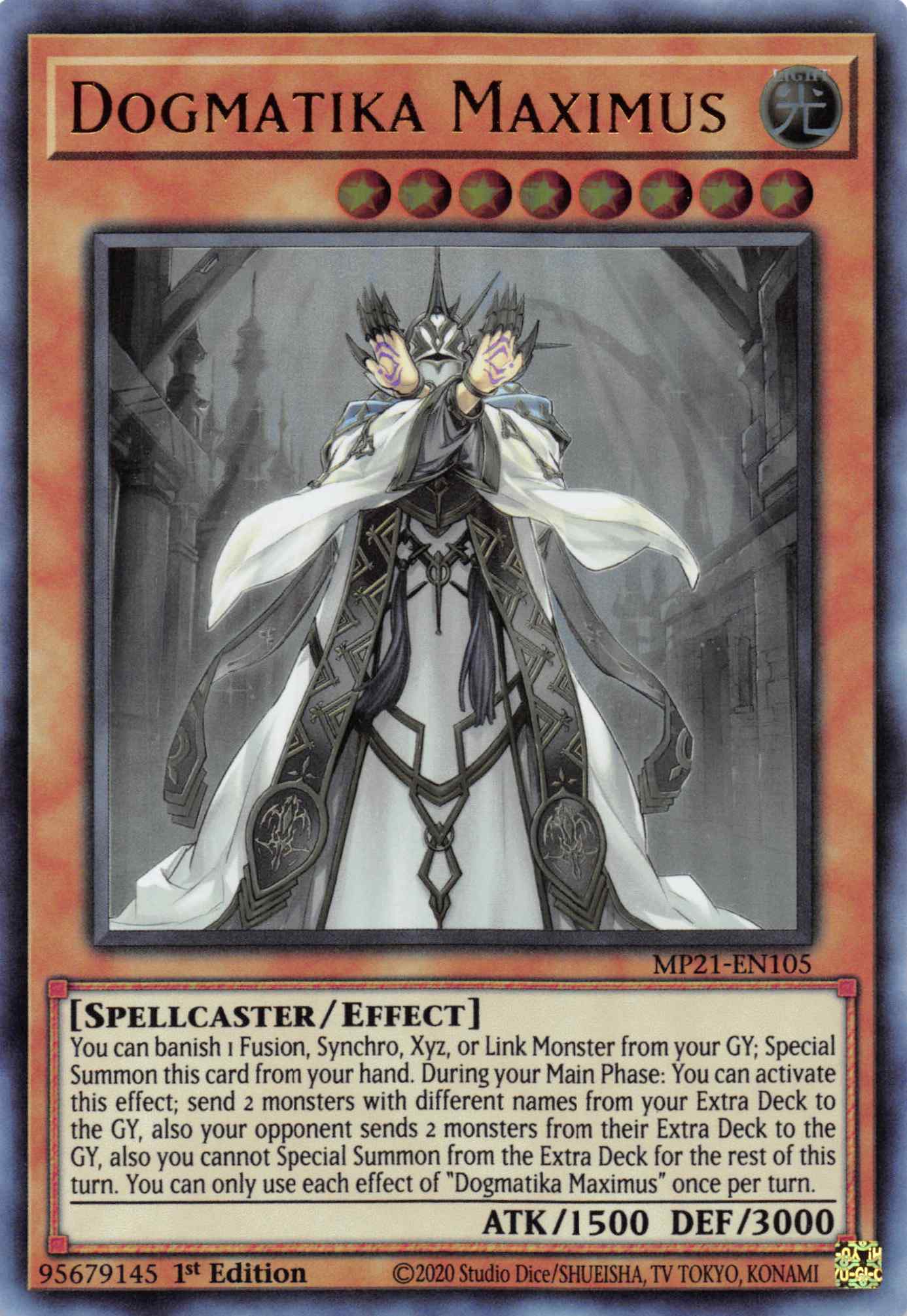 Dogmatika Maximus [MP21-EN105] Ultra Rare | Gaming Infinity