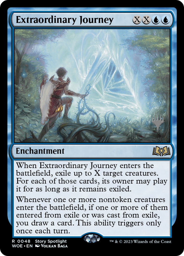 Extraordinary Journey (Promo Pack) [Wilds of Eldraine Promos] | Gaming Infinity