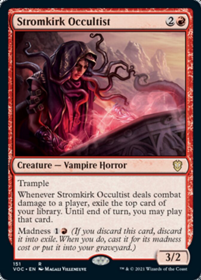 Stromkirk Occultist [Innistrad: Crimson Vow Commander] | Gaming Infinity