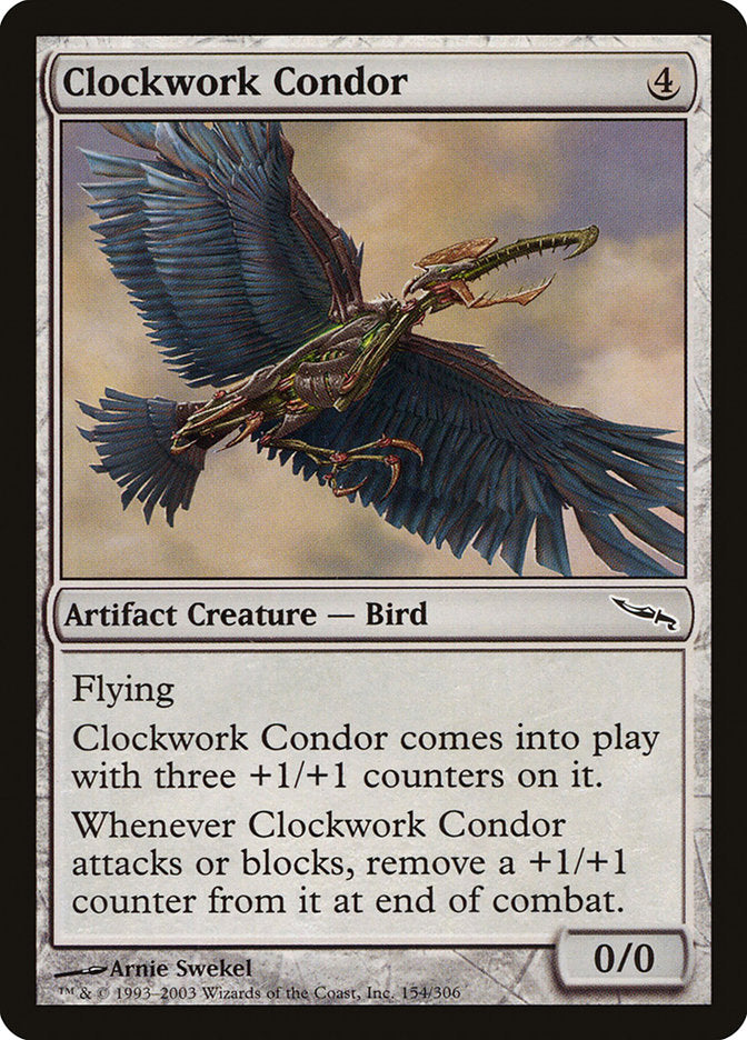 Clockwork Condor [Mirrodin] | Gaming Infinity