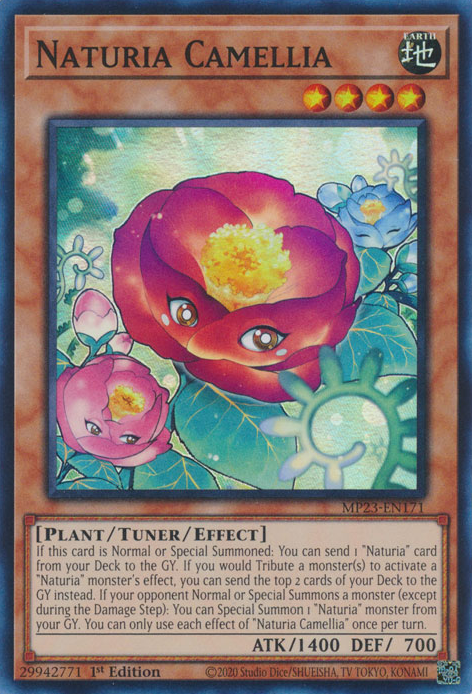 Naturia Camellia [MP23-EN171] Super Rare | Gaming Infinity