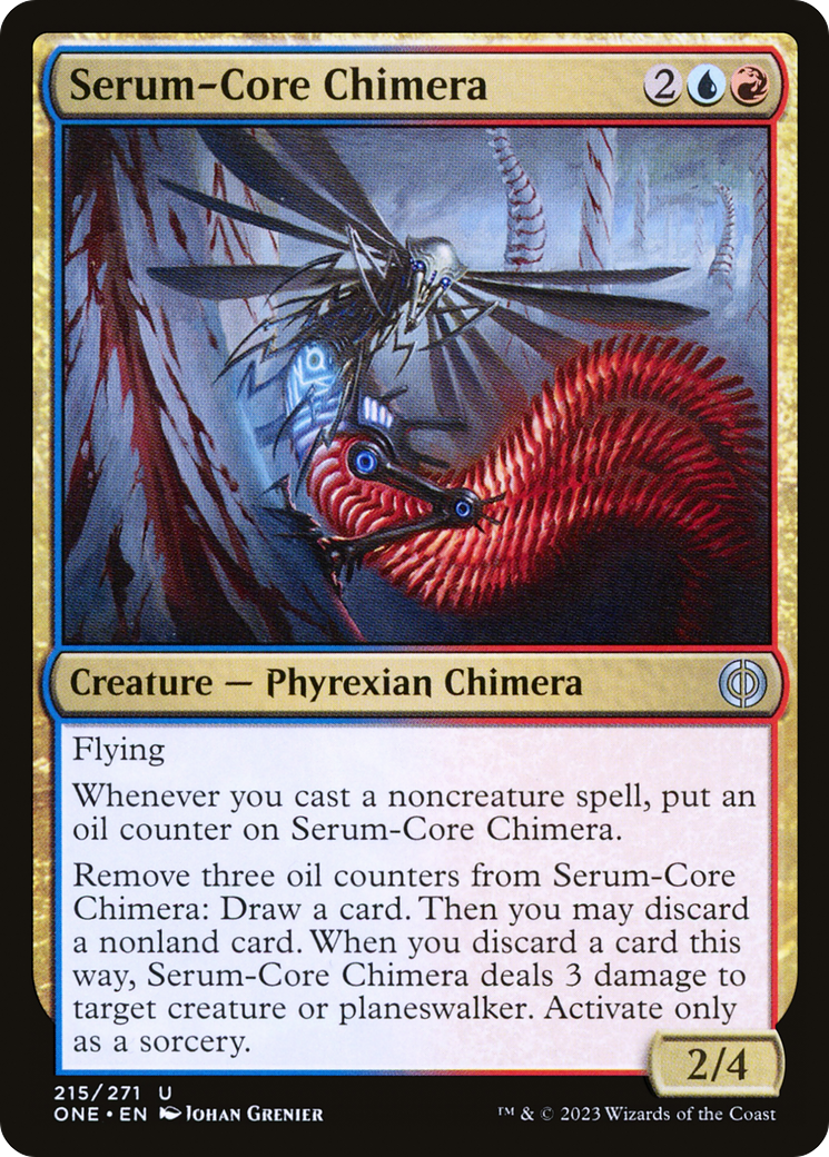 Serum-Core Chimera [Phyrexia: All Will Be One] | Gaming Infinity