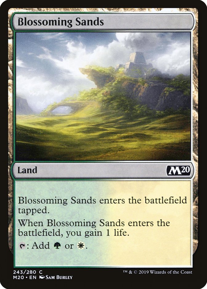 Blossoming Sands [Core Set 2020] | Gaming Infinity