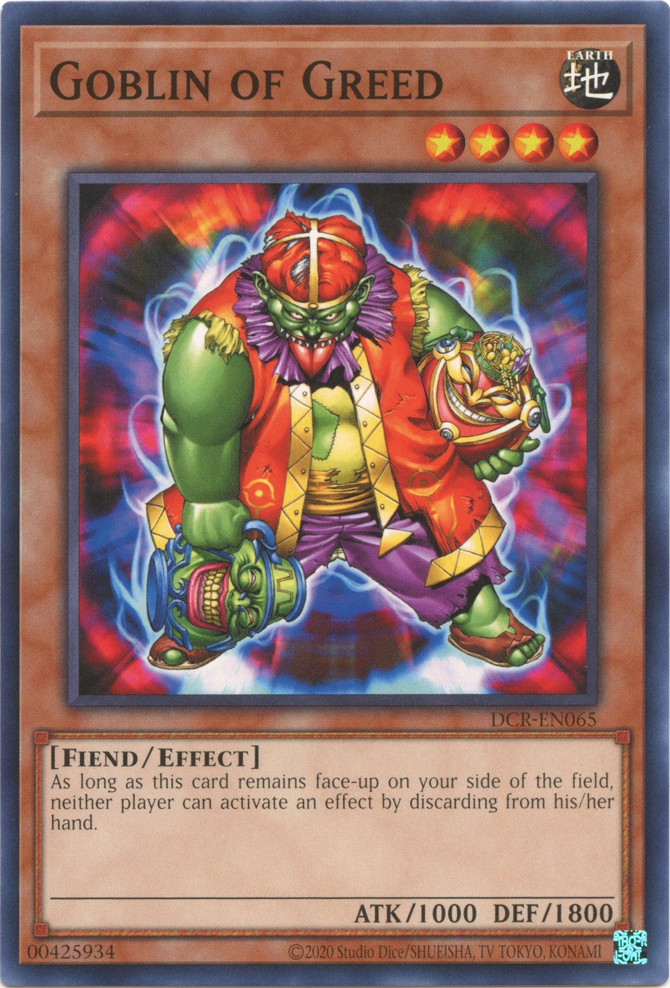 Goblin of Greed (25th Anniversary) [DCR-EN065] Common | Gaming Infinity