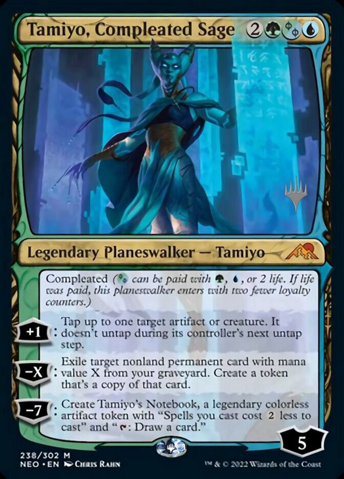 Tamiyo, Compleated Sage (Promo Pack) [Kamigawa: Neon Dynasty Promos] | Gaming Infinity