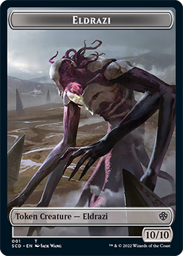 Eldrazi // Soldier Double-Sided Token [Starter Commander Decks] | Gaming Infinity