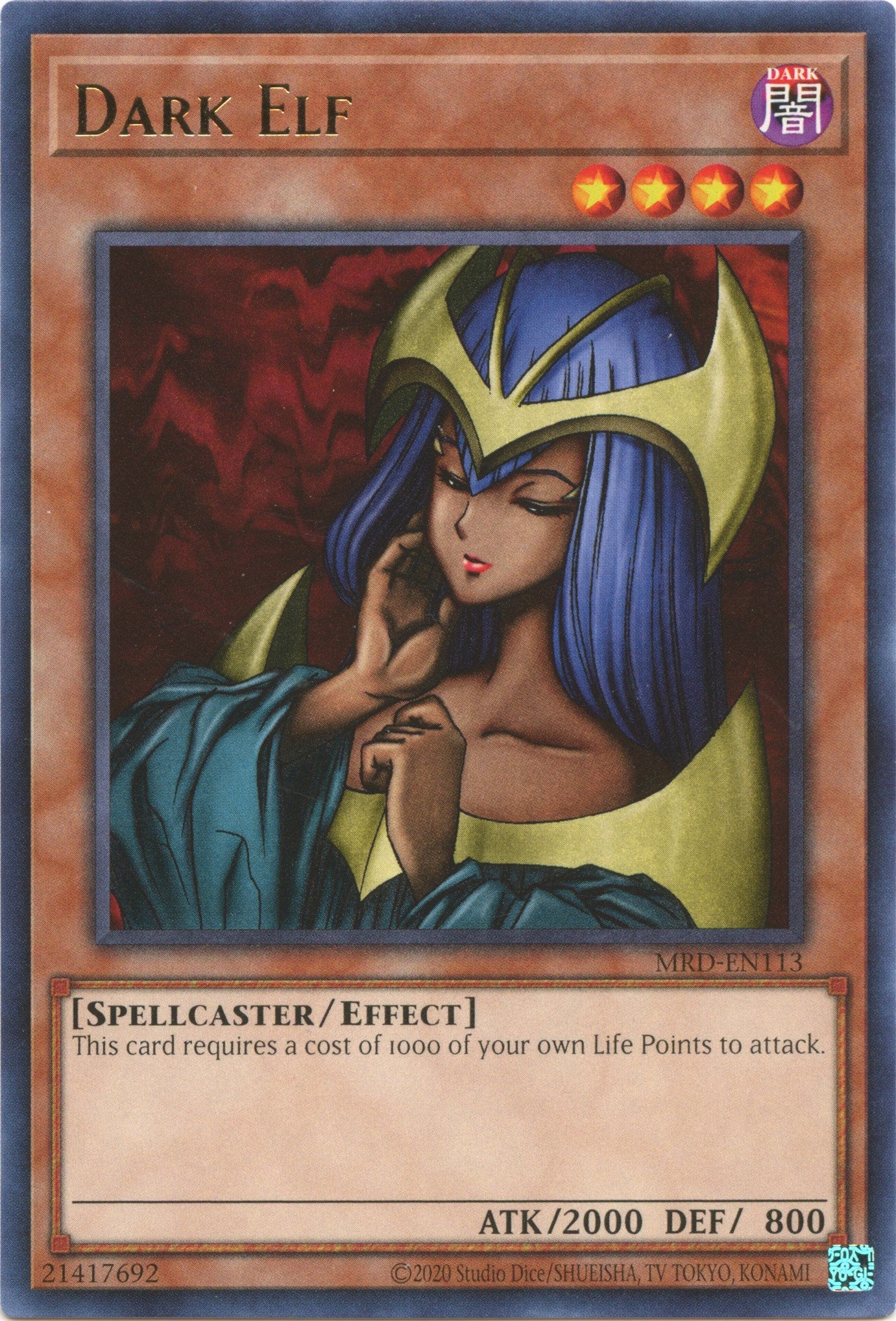 Dark Elf (25th Anniversary) [MRD-EN113] Rare | Gaming Infinity