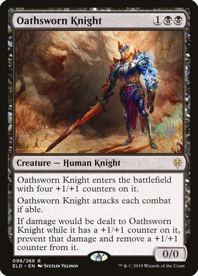 Oathsworn Knight (Promo Pack) [Throne of Eldraine Promos] | Gaming Infinity