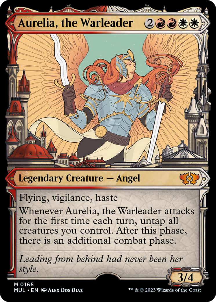 Aurelia, the Warleader (Halo Foil) [Multiverse Legends] | Gaming Infinity