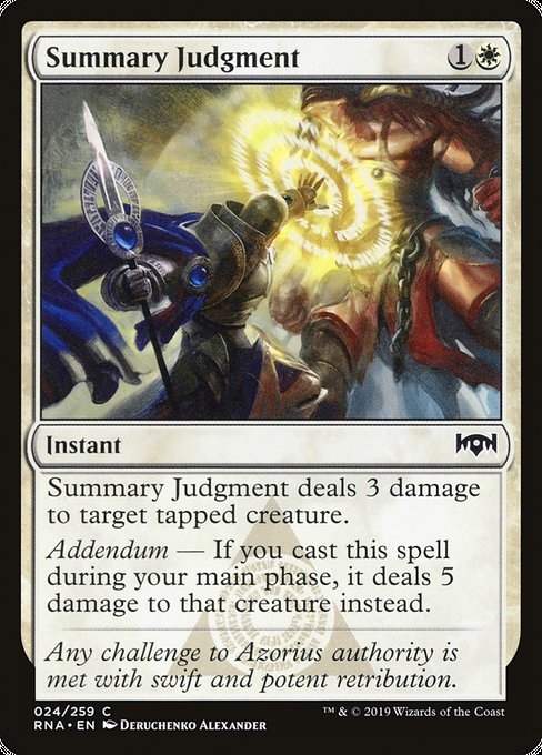 Summary Judgment [Ravnica Allegiance] | Gaming Infinity