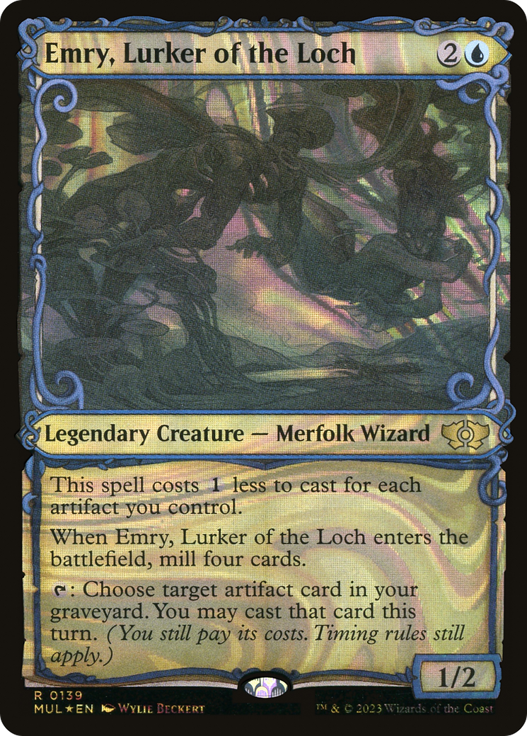 Emry, Lurker of the Loch (Halo Foil) [Multiverse Legends] | Gaming Infinity