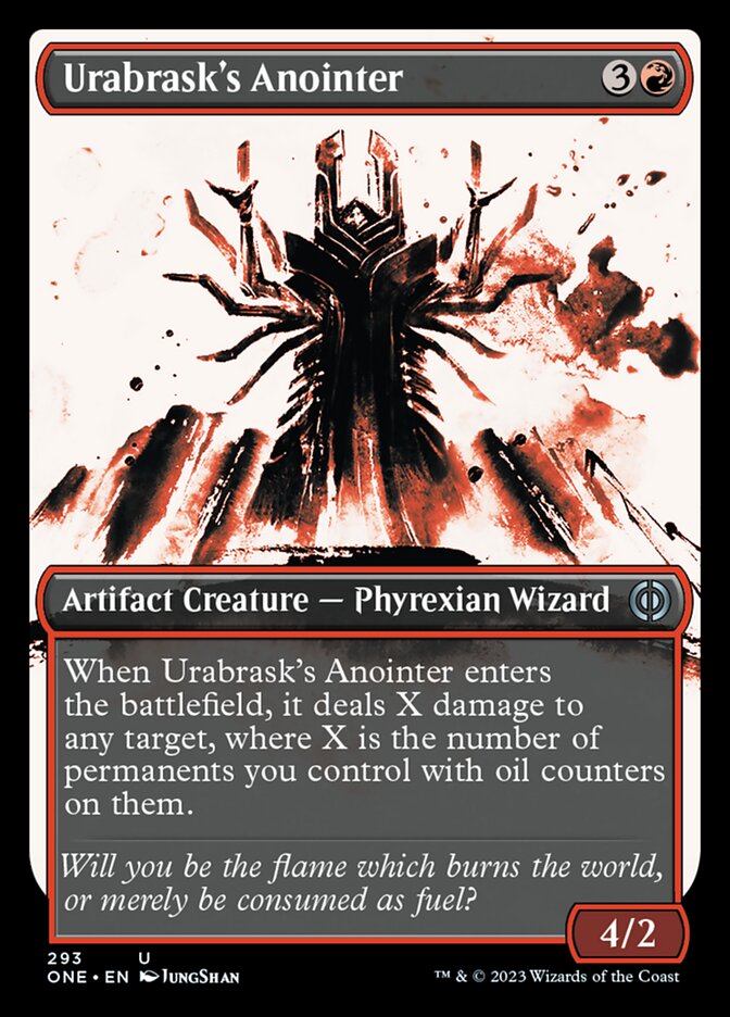 Urabrask's Anointer (Showcase Ichor) [Phyrexia: All Will Be One] | Gaming Infinity