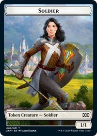 Soldier // Squirrel Double-sided Token [Double Masters Tokens] | Gaming Infinity