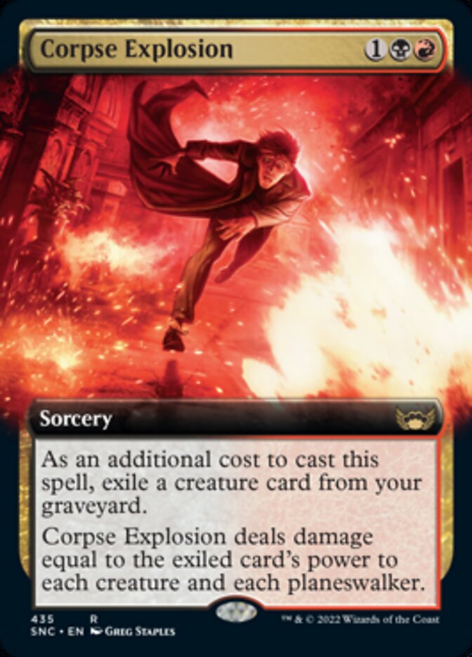 Corpse Explosion (Extended Art) [Streets of New Capenna] | Gaming Infinity