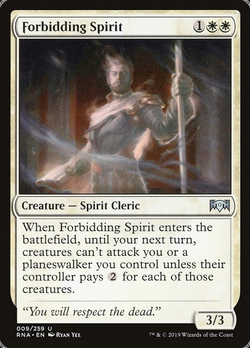 Forbidding Spirit [Ravnica Allegiance] | Gaming Infinity