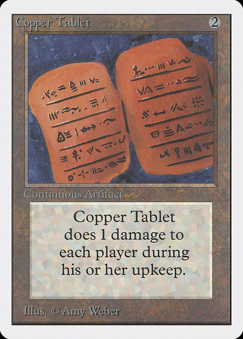 Copper Tablet [Unlimited Edition] | Gaming Infinity