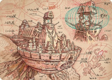 Defense Grid Art Card [The Brothers' War Art Series] | Gaming Infinity