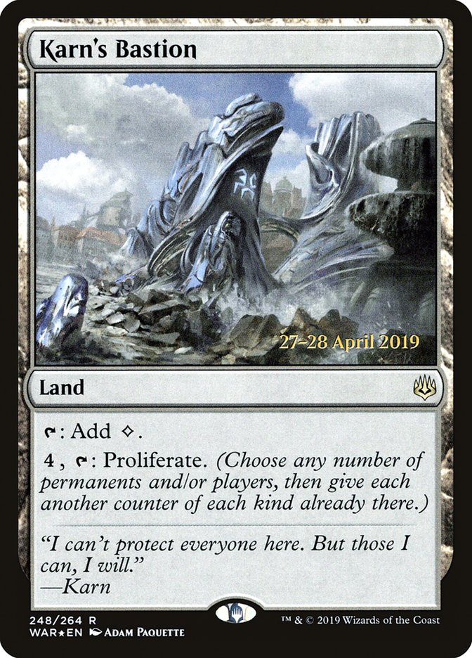 Karn's Bastion  [War of the Spark Prerelease Promos] | Gaming Infinity
