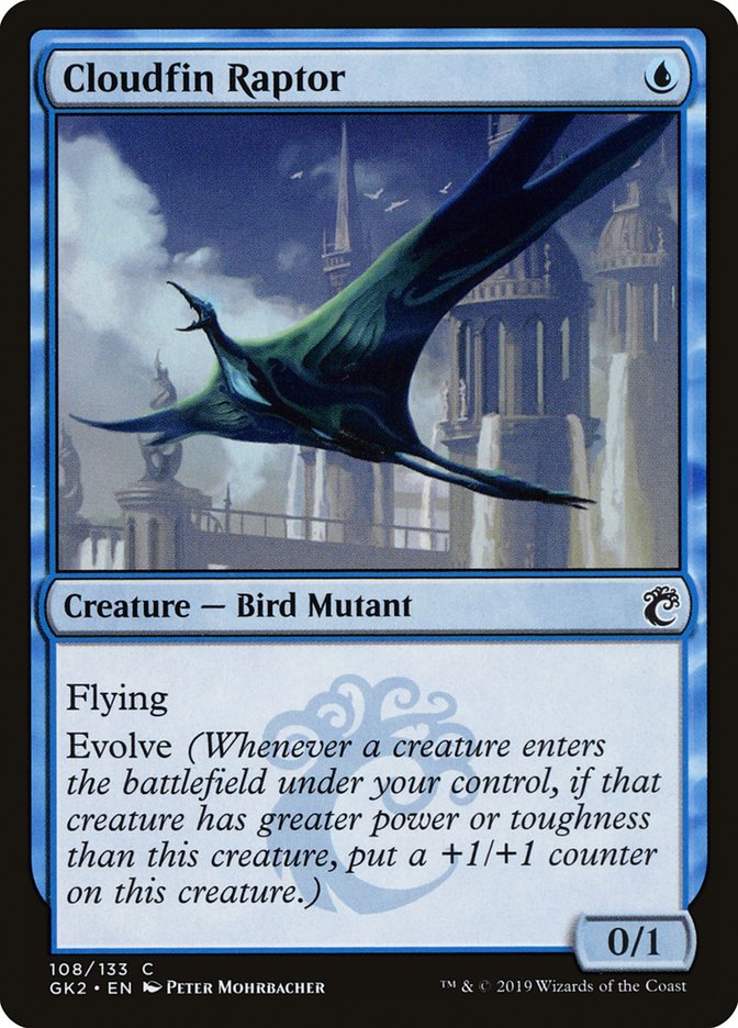 Cloudfin Raptor [Ravnica Allegiance Guild Kit] | Gaming Infinity