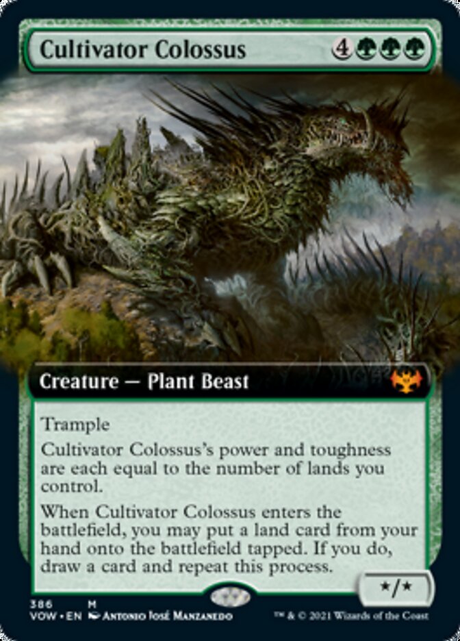 Cultivator Colossus (Extended) [Innistrad: Crimson Vow] | Gaming Infinity