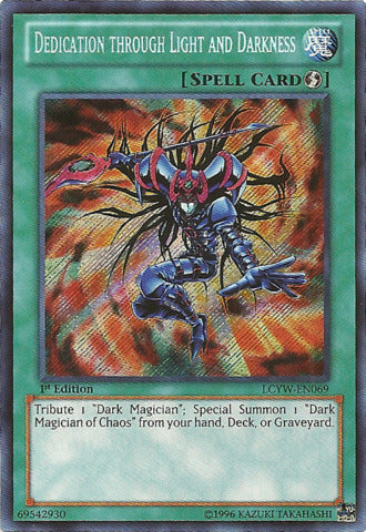 Dedication through Light and Darkness [LCYW-EN069] Secret Rare | Gaming Infinity