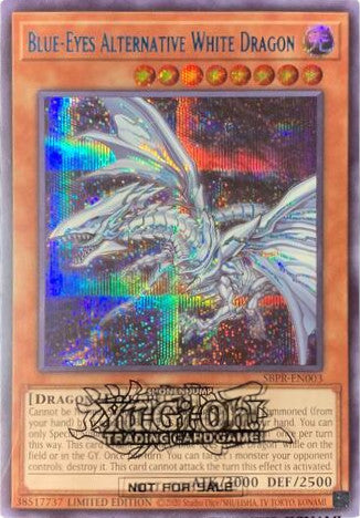 Blue-Eyes Alternative White Dragon [SBPR-EN003] Secret Rare | Gaming Infinity