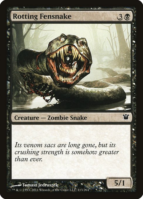 Rotting Fensnake [Innistrad] | Gaming Infinity